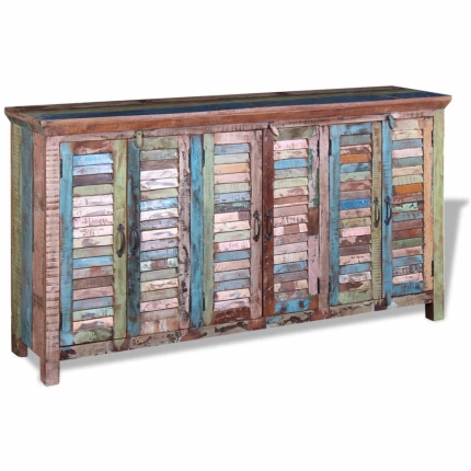 Sideboard with 6 Doors Solid Reclaimed Wood - Image 4
