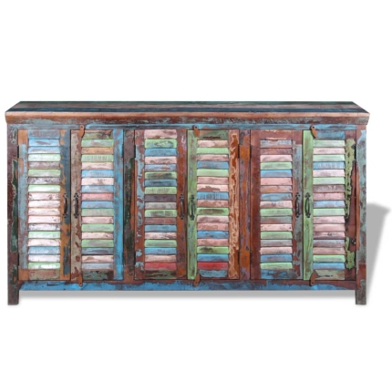 Sideboard with 6 Doors Solid Reclaimed Wood - Image 7