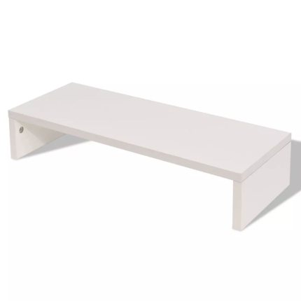 Monitor Stand Chipboard 60x23.5x12 cm White - Image 2