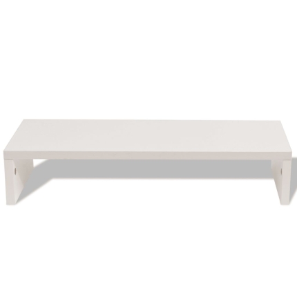 Monitor Stand Chipboard 60x23.5x12 cm White - Image 3