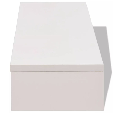 Monitor Stand Chipboard 60x23.5x12 cm White - Image 4