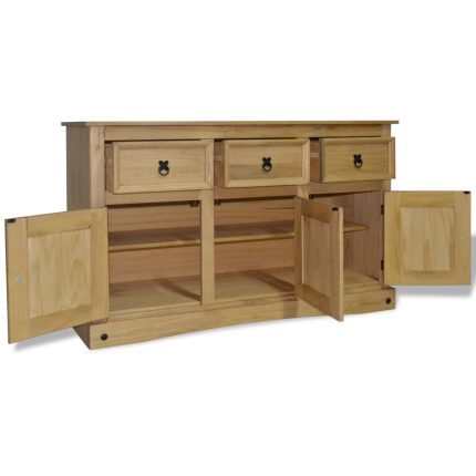 Sideboard Solid Mexican Pinewood Corona Range 132x43x78 cm - Image 7