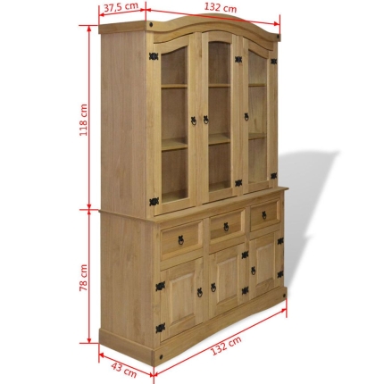Buffet & Hutch Mexican Pine Corona Range - Image 6