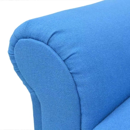 Sofa Bed Fabric Blue - Image 7