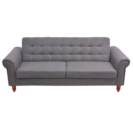 Sofa Bed Fabric Grey - Image 2