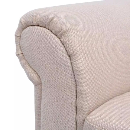 Sofa Bed Fabric Cream - Image 7