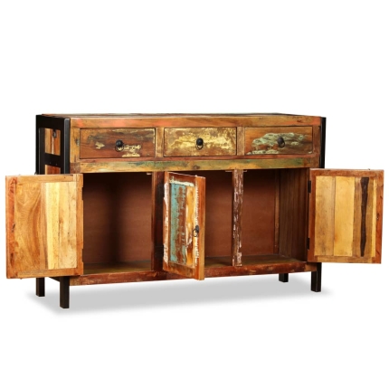 Sideboard Solid Reclaimed Wood 120x35x76 cm - Image 11