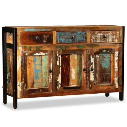 Sideboard Solid Reclaimed Wood 120x35x76 cm - Image 5