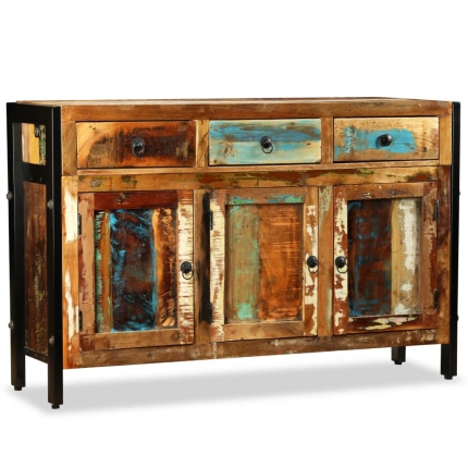 Sideboard Solid Reclaimed Wood 120x35x76 cm - Image 6