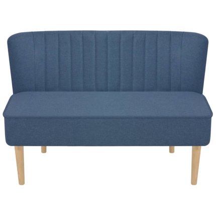 Sofa Fabric 117x55.5x77 cm Blue - Image 3