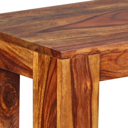 Bench Solid Sheesham Wood 110x35x45 cm - Image 8