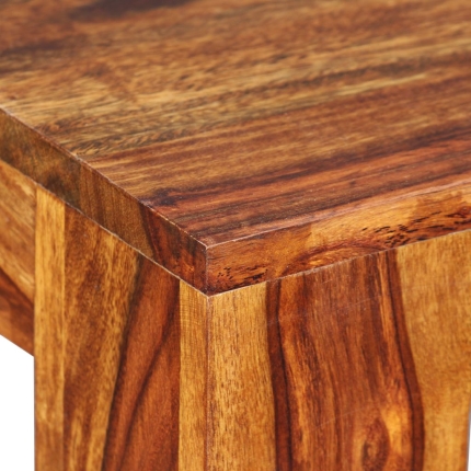 Bench Solid Sheesham Wood 110x35x45 cm - Image 9