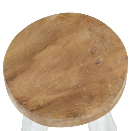 Bar Stool Solid Teak Wood - Image 3