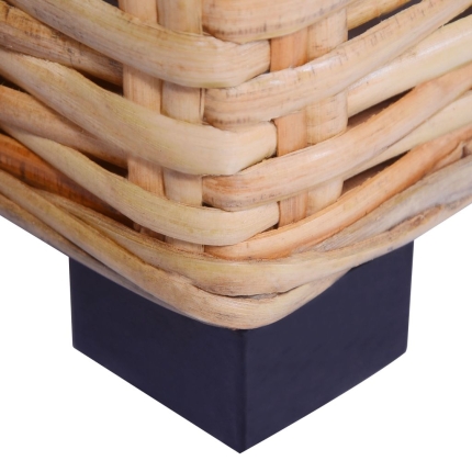 Sofa Set 16 Pieces Natural Rattan - Image 6