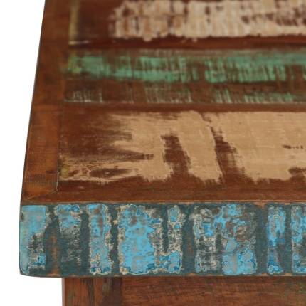 Pedestal Desk Solid Reclaimed Wood 140x50x77 cm - Image 7