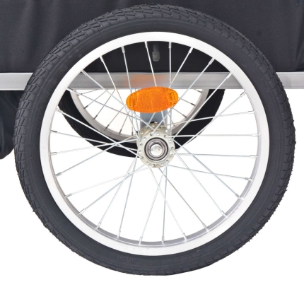 Kids' Bicycle Trailer Red and Black 30 kg - Image 5
