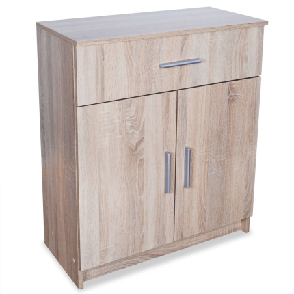 Sideboard Chipboard 71x35x88 cm Oak - Image 2