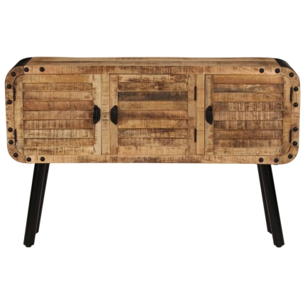 Sideboard Solid Mango Wood 120x30x76 cm - Image 4