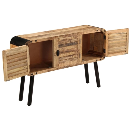 Sideboard Solid Mango Wood 120x30x76 cm - Image 10