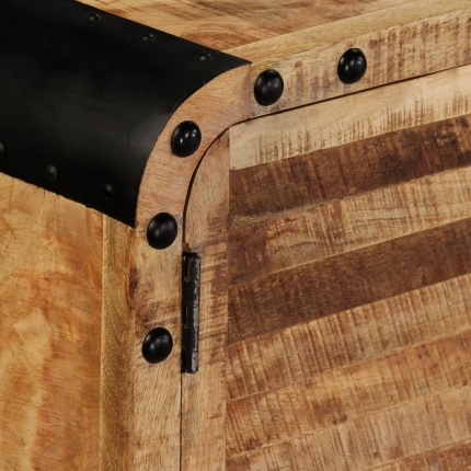 Sideboard Solid Mango Wood 200x40x80 cm - Image 2