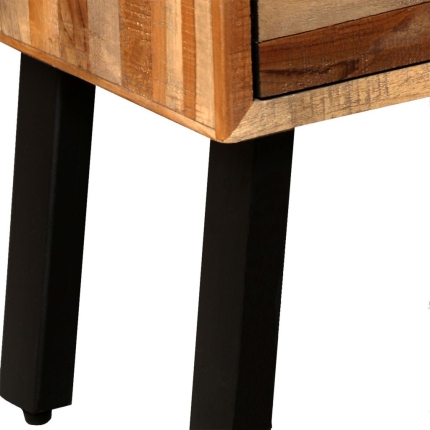 Side Cabinet with 6 Drawers 70x30x76 cm Solid Reclaimed Teak - Image 8