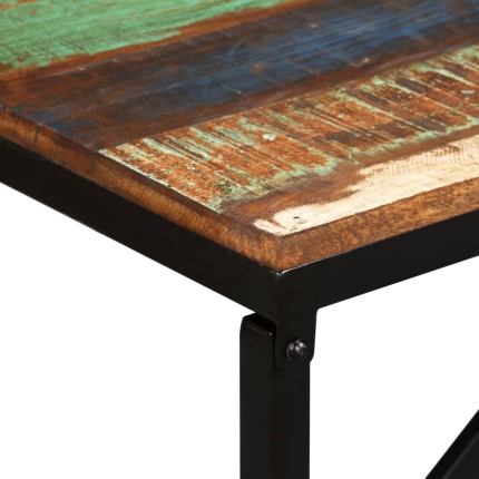 Bench Solid Reclaimed Wood 160x35x45 cm - Image 5