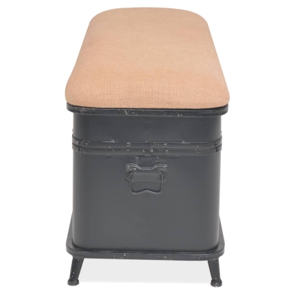 Storage Bench with Cushion 103x30x40 cm - Image 7