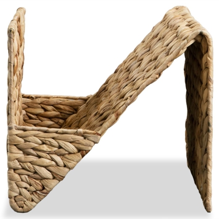 Magazine Holder 31x31x31 cm Water Hyacinth - Image 2