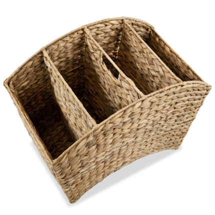 Magazine Holder 42x25x33 cm Water Hyacinth - Image 2