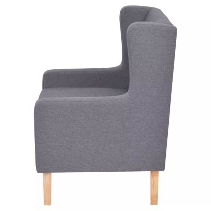 Sofa Set 2 Pieces Fabric Grey - Image 8