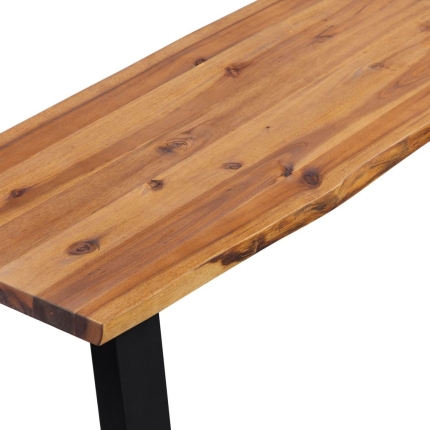 Bench Solid Acacia Wood 160 cm - Image 4