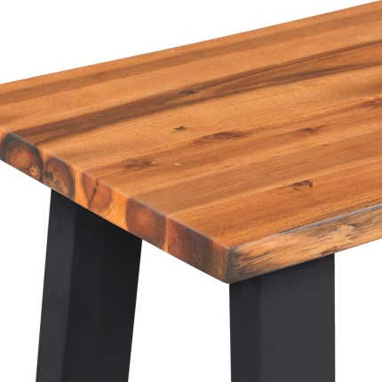 Bench Solid Acacia Wood 160 cm - Image 5