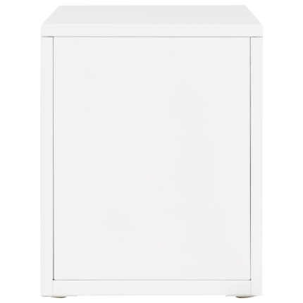Filing Cabinet with 5 Drawers Metal 28x35x35 cm White - Image 6