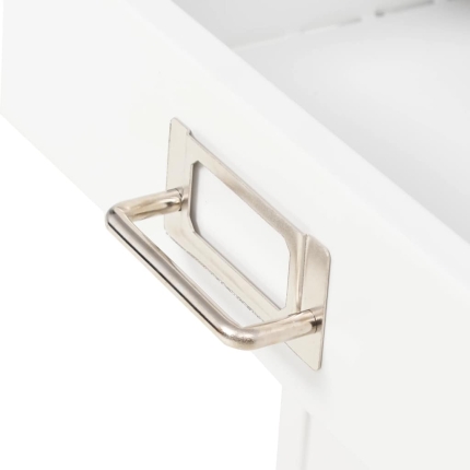 Filing Cabinet with 5 Drawers Metal 28x35x35 cm White - Image 7
