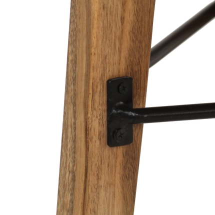 Bar Chairs 2 pcs Solid Acacia Wood - Image 7