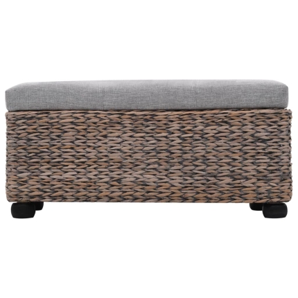 Bench Set 2 Pieces Seagrass Grey - Image 5