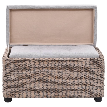 Bench Set 2 Pieces Seagrass Grey - Image 9