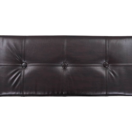Bench with 3 Baskets Seagrass 105x40x42 cm Brown - Image 6