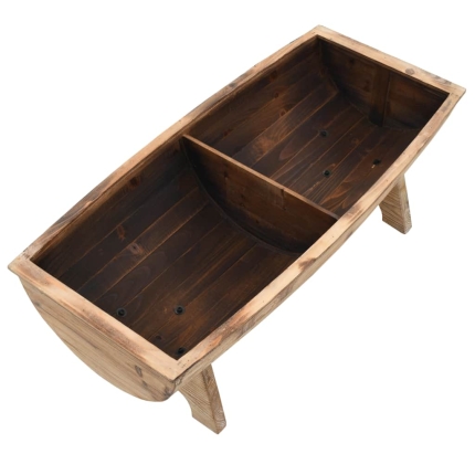 Storage Bench 103x51x44 cm Solid Wood and Fabric - Image 5