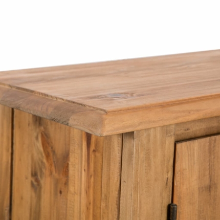 Bathroom Side Cabinet Solid Recycled Pinewood 59x32x80 cm - Image 8
