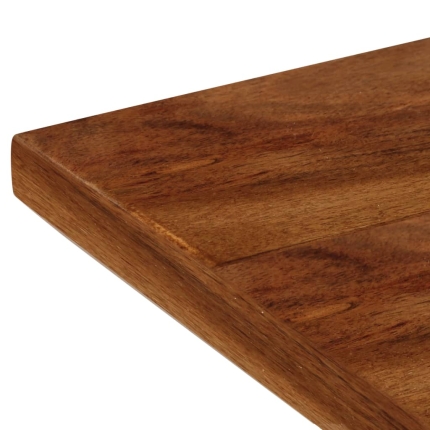 Dining Bench Solid Acacia Wood and Steel 160x40x45 cm - Image 5