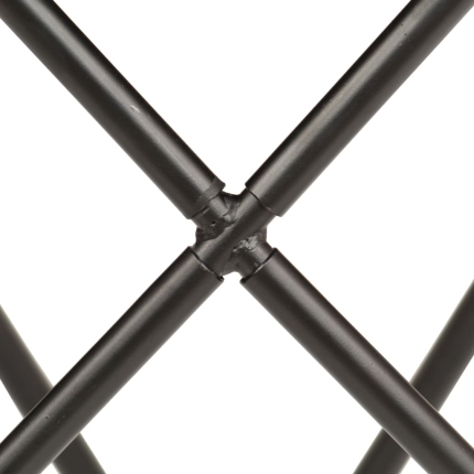 Butterfly Stool Grey Real Leather - Image 7