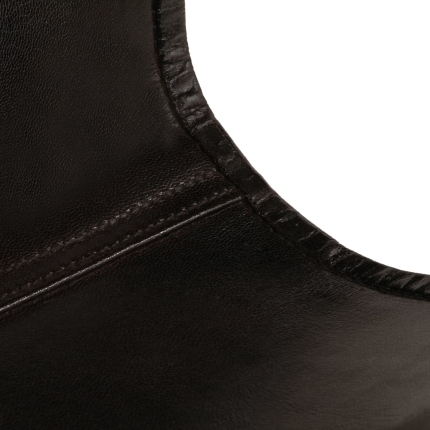 Butterfly Chair Black Kids Size Real Leather - Image 8