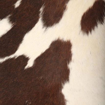 Butterfly Chair Brown and White Genuine Goat Leather - Image 2