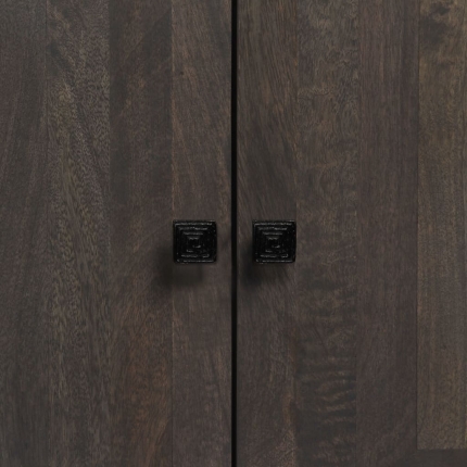 Sideboard Solid Mango Wood 60x30x76 cm - Image 3