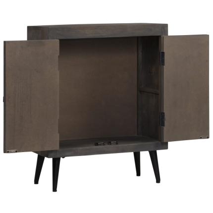Sideboard Solid Mango Wood 60x30x76 cm - Image 7