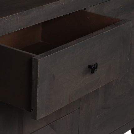Sideboard Solid Mango Wood 160x40x81 cm - Image 2