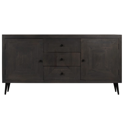 Sideboard Solid Mango Wood 160x40x81 cm - Image 4