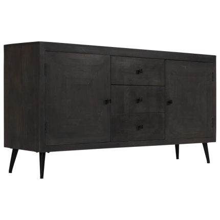 Sideboard Solid Mango Wood 160x40x81 cm - Image 10