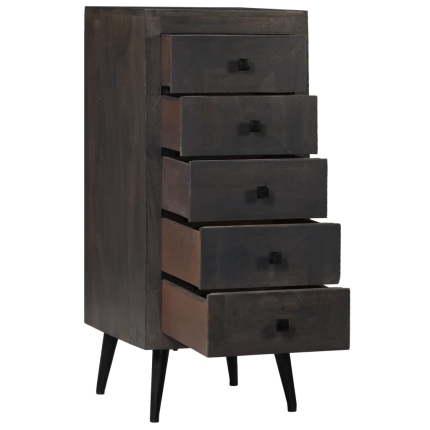 Sideboard Solid Mango Wood 40x40x91 cm - Image 5
